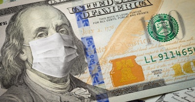 Dollar Money Coronavirus Mask Social