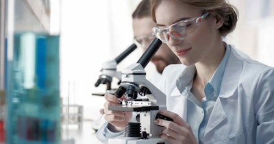 Scientists Lab Microscope Social