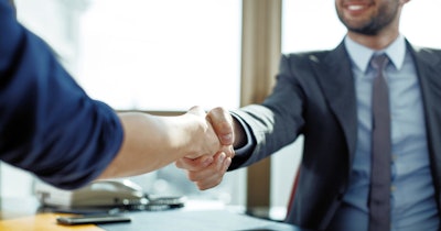 Business Man Handshake Social