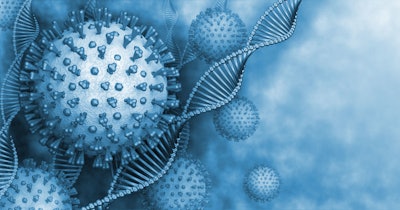 Covid Virus Dna Molecule Social