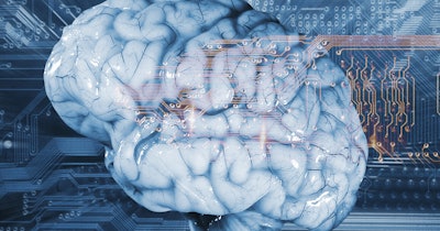 Artificial Intelligence Brain Close Social